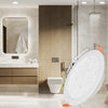12W LED Round Ceiling Downlights – 1200 Lumens, CCT Switchable (3000K/4000K/6500K), IP44 Rated Panel Spotlights4