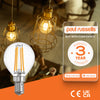 LED Filament Dimmable Golf 4.5W=40W Warm White Small Edison Screw SES E14 Bulbs4