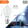 LED GLS 8W=60W Day Light Bayonet Cap BC B22 Light Bulbs3