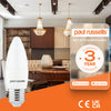 LED Candle 6.5W=60W Warm White Edison Screw ES E27 Bulbs4