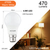 LED GLS 4.9W=40W Warm White Bayonet Cap BC B22 Light Bulbs3