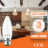 LED Candle 6.5W=60W Cool White Bayonet Cap BC B22 Bulbs4