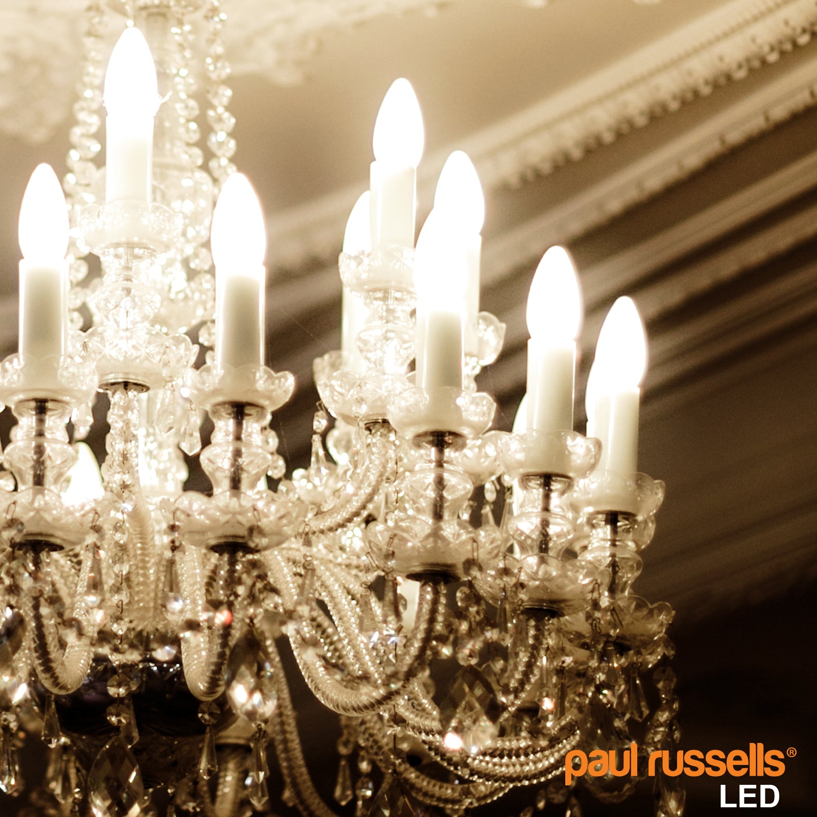 LED Candle 6.5W=60W Cool White Small Edison Screw SES E14 Bulbs
