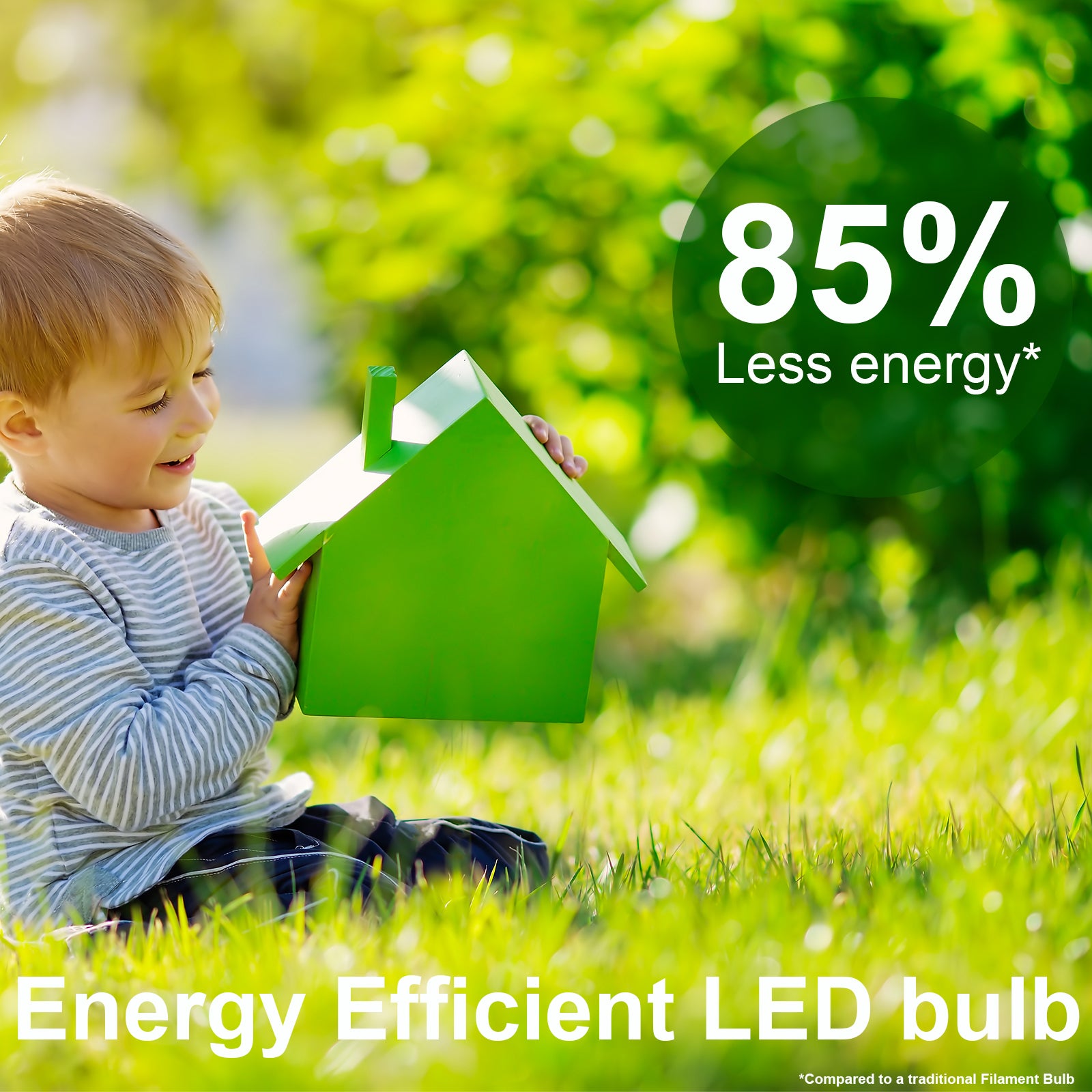 LED Golf Ball 6.5W=60W Cool White Small Edison Screw SES E14 Bulbs