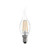 LED Filament Bent Tip Candle 4.5W=40W Warm White 2700K SES E14 Small Edison Screw Bulbs1