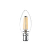 LED Filament Candle 4.5W=40W Warm White 2700K SBC B15 Small Bayonet Cap Bulb1