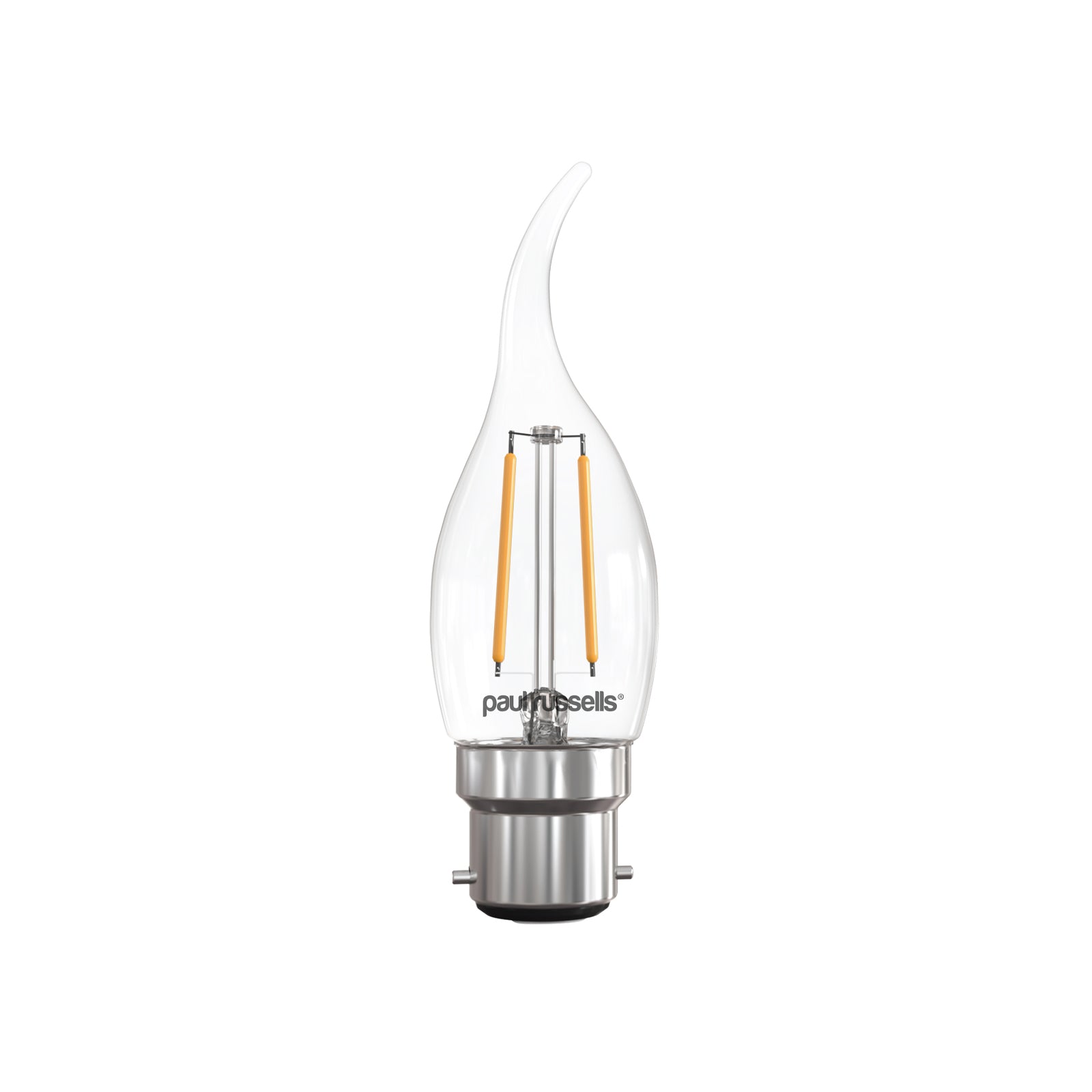 LED FILAMENT BENT TIP CANDLE BULBS