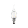 LED Filament Bent Tip Candle 2.5W=25W Warm White 2700K SES E14 Small Edison Screw Bulbs1