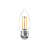 LED Filament Candle 2.5W=25W Warm White ES E27 Edison Screw Cap Bulbs1