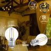 LED Filament GOLF 2.5W=25W Warm White ES E27 Edison Screw Bulbs3