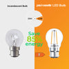 LED Filament GOLF 2.5W=25W Warm White BC B22 Bayonet Cap Bulbs4