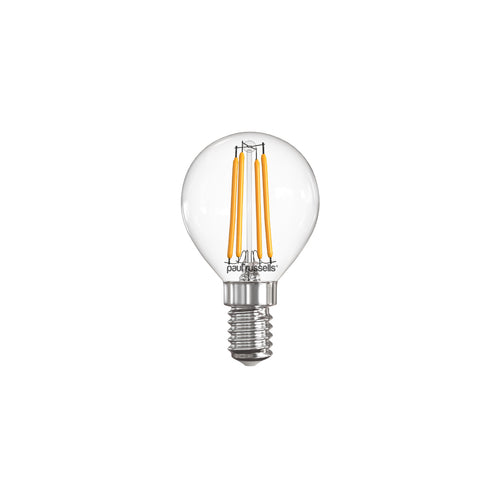 LED Filament GOLF 4.5W=40W Warm White SES E14 Small Edison Screw Cap Bulbs