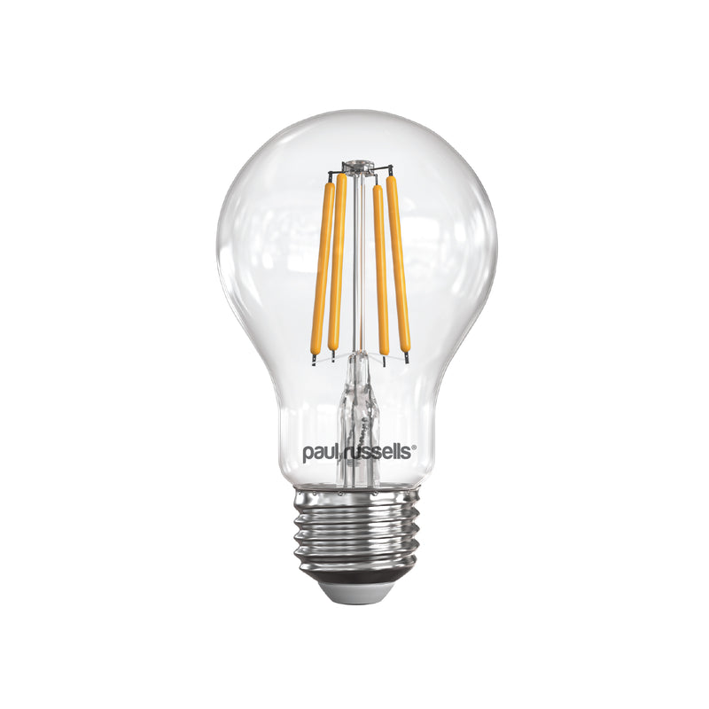LED Dimmable Filament GLS 7W (60w), ES/E27, 806 Lumens, Warm White(2700K), 240V