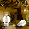 LED Filament GOLF 4.5W=40W Warm White ES E27 Edison Screw Cap Bulbs3