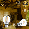 LED Filament GOLF 2.5W=25W Warm White BC B22 Bayonet Cap Bulbs3