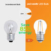 LED Filament GOLF 2.5W=25W Warm White ES E27 Edison Screw Bulbs4