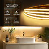 COB LED Strip Light 24V, 5W/M, 320 LEDs/M, 3000K Warm White, 400 Lumens, 5M Flexible Tape, IP65, (Dimmable)6