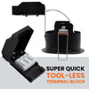 LED Fire Rated Downlights, IP20, Polished Chrome Bezel, Without Bulb5