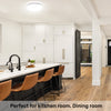 12W, LED Round Ceiling Downlights, IP44, 1200 Lumens, 4000K Cool White, Non-Dimmable Panel Spotlights5
