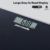 Digital Bathroom Scales, Body Weight, Weighing Scale, 150KG Wide Platform, Black4