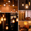 LED Filament GLS 7W=50W Extra Warm White Amber 2200K ES E27 Edison Screw Cap Bulbs10