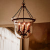 LED Dimmable Filament Spiral Candle, 2.5W=15w SES/E14 AM Extra Warm White 1800K Decorative Bulbs6