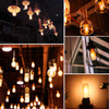 LED Filament T45 4.5W=35W Extra Warm White Amber 2200K BC B22 Bayonet Cap Bulbs10