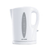 Paul Russells White Plastic Kettle - 1.7L Capacity, Perfect for 7 Cups, Family Size, Clear Water Window, LED Indicator, 2200w Quite boil, Sleek and Simple, Boil Dry Protection, Cord-free Serving.1