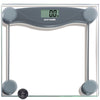 Digital Bathroom Scales, Body Weight, Weighing Scale, 150KG Wide Platform, Transparent Glass Grey1