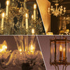 LED Dimmable Filament Candle 4.5W (40w), SBC/B15, 423 Lumens, Warm White(2700K), 240V8