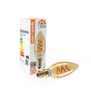 LED Dimmable Filament Spiral Candle, 2.5W=15w SES/E14 AM Extra Warm White 1800K Decorative Bulbs3
