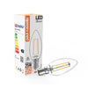 LED Filament Candle 2.5W=25W Warm White 2700K SBC B15 Small Bayonet Cap Bulbs3