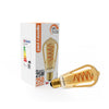LED Dimmable Filament Spiral ST64, 4W=25w ES/E27 AM Extra Warm White 1800K Decorative Bulb3