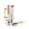 LED Filament Candle 4.5W=40W Warm White 2700K BC B22 Bayonet Cap Bulbs3