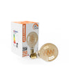 LED Dimmable Filament Spiral G80, 4W=25w ES/E27 AM Extra Warm White 1800K Decorative Bulbs3