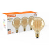 7W LED G95, E27, 600lm, Dimmable, 2200K (3 Pack)3