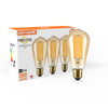4.5W LED ST64, E27, 380lm, Dimmable, 2200K (3 Pack)3