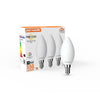 5.9W LED Candle, E14, 550lm, Dimmable, 2700K (3 Pack)3
