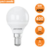 LED Frosted Golf Ball 5W=40W Cool White 4000K SES E14 Small Edison Screw Bulbs2