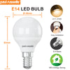 LED Golf Ball 2.5W=25W Warm White E14 Small Edison Screw Bulbs3