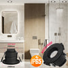 Paul Russells 6W LED Fire Rated Downlight, Dimmable Warm/Cool/Day White 3 Adjustable CCT, IP65, Black Bezel4