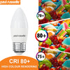 LED Frosted Candle 3W=25W Warm White 2700K ES E27 Edison Screw [10 Bulbs]4