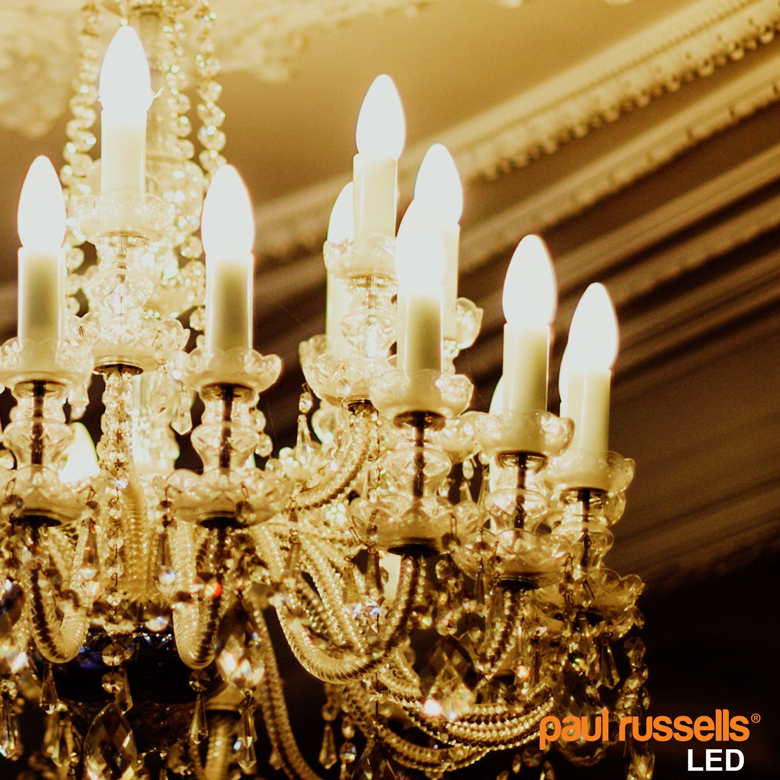 LED Candle 4.9W=40W Warm White Bayonet Cap BC B22 Bulbs
