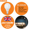 LED Frosted Golf Ball 5W=40W Cool White 4000K SES E14 Small Edison Screw Bulbs5