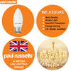 LED Frosted Candle 3W=25W Warm White 2700K ES E27 Edison Screw [10 Bulbs]5