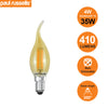 LED Filament Flame 4W=35W Extra Warm White Amber 2200K SES E14 Small Edison Screw Bulbs2