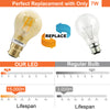 LED Filament GLS 7W=50W Extra Warm White Amber 2200K BC B22 Bayonet Cap Bulbs5