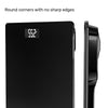 Digital Glass Electronic Scale 150KG Body Weight Weighing Scale with Compact Design Black4