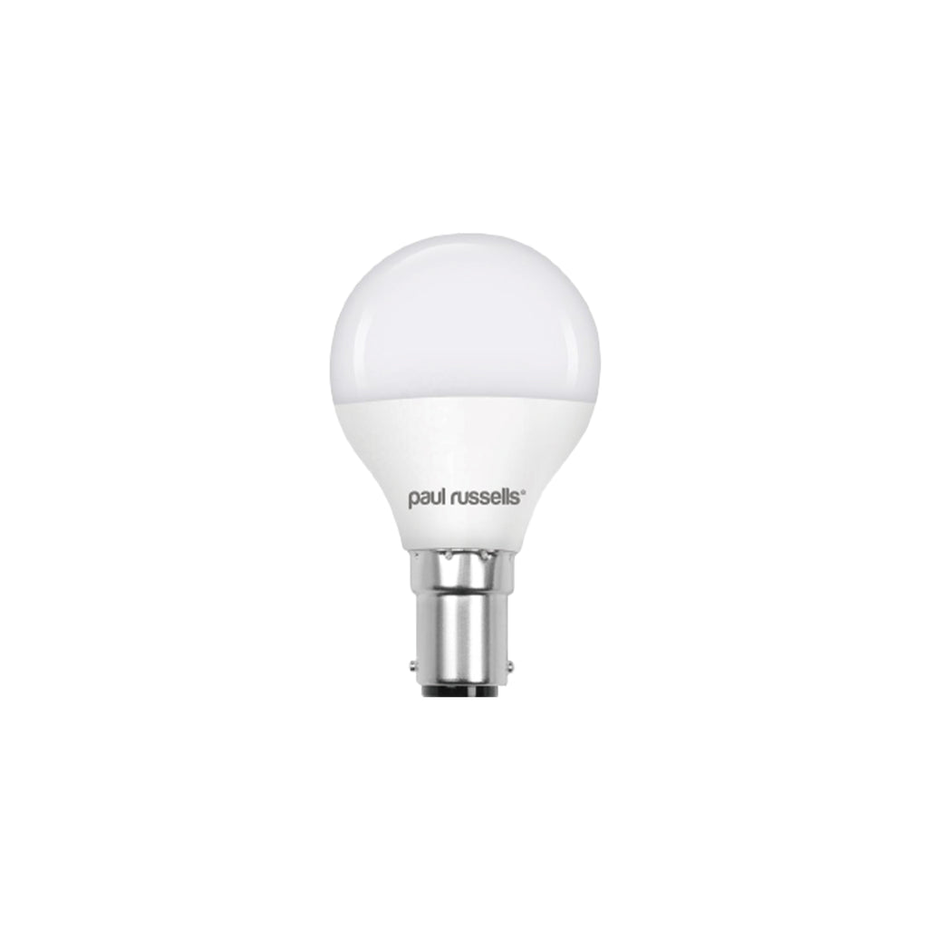 LED Golf Ball 4.9W=40W Day Light Small Bayonet Cap SBC B15 Bulbs