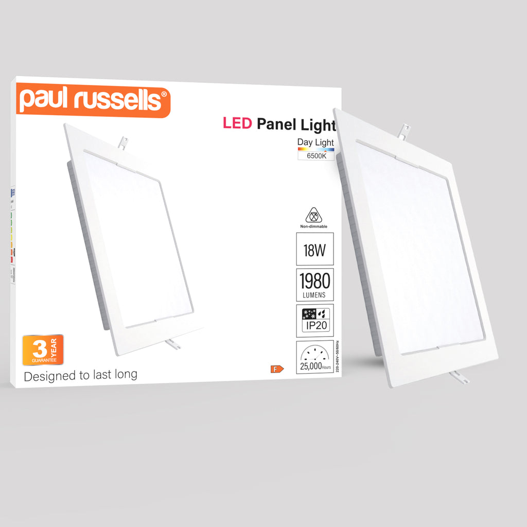 LED Square Panel 18W Day Light Ultra Slim Ceiling Light